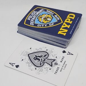 2006 Edition NYPD City Of New York Police Department Deck Of Playing Cards Used
